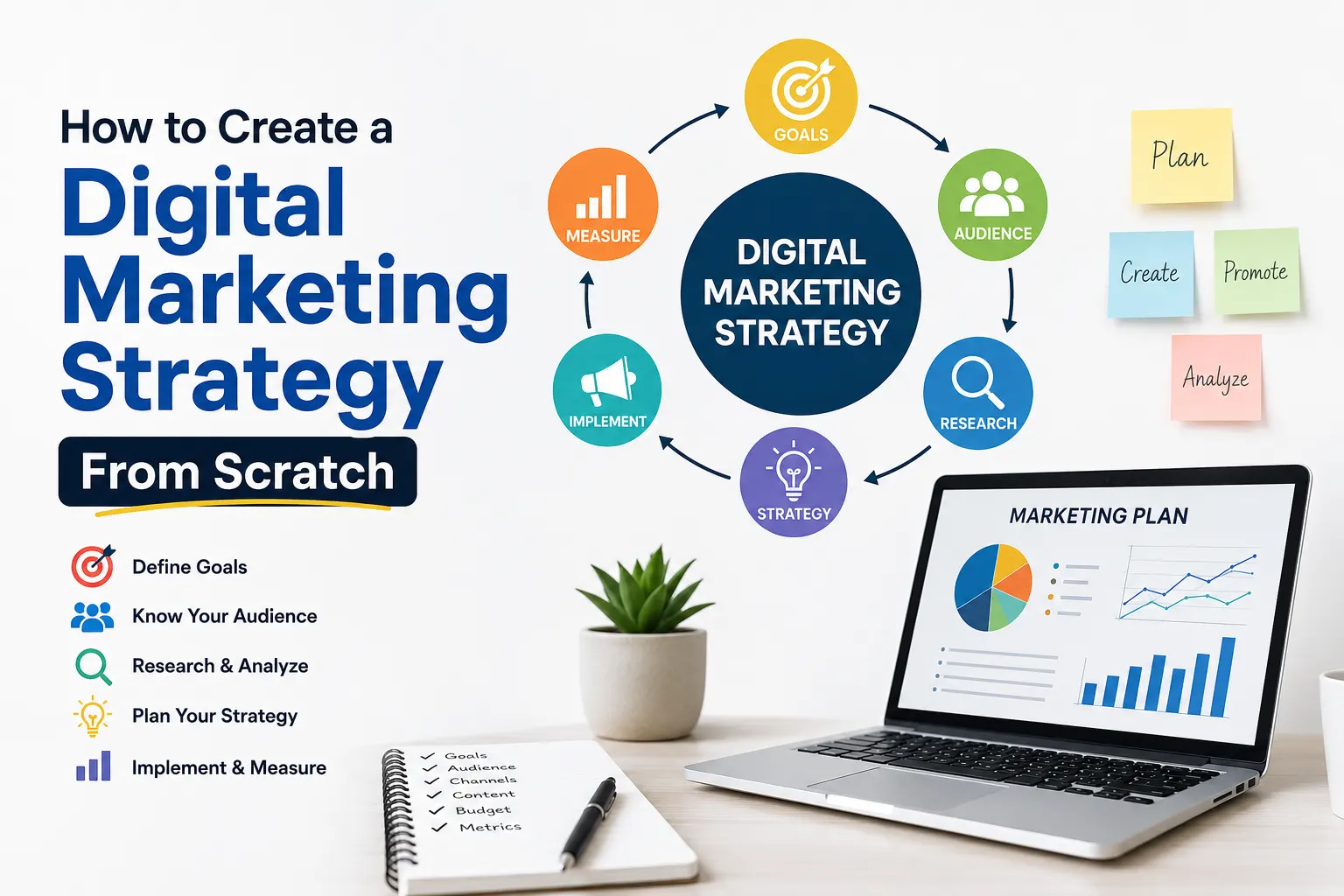 How to Create a Digital Marketing Strategy From Scratch