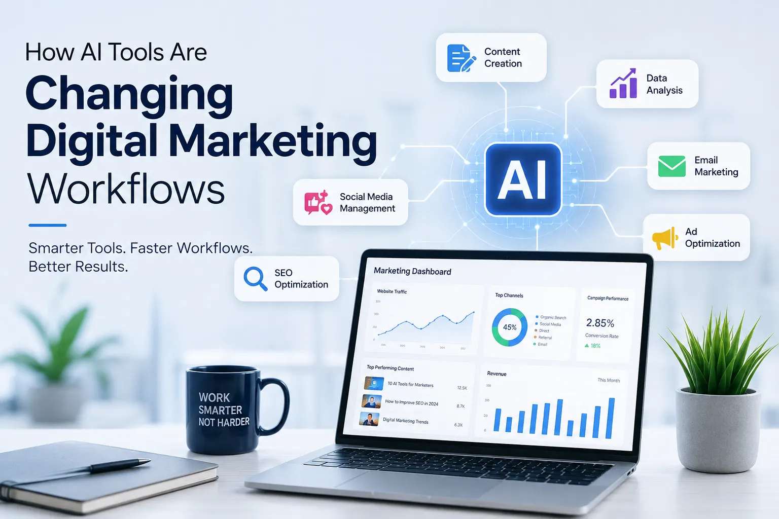 How AI Tools Are Changing Digital Marketing Workflows
