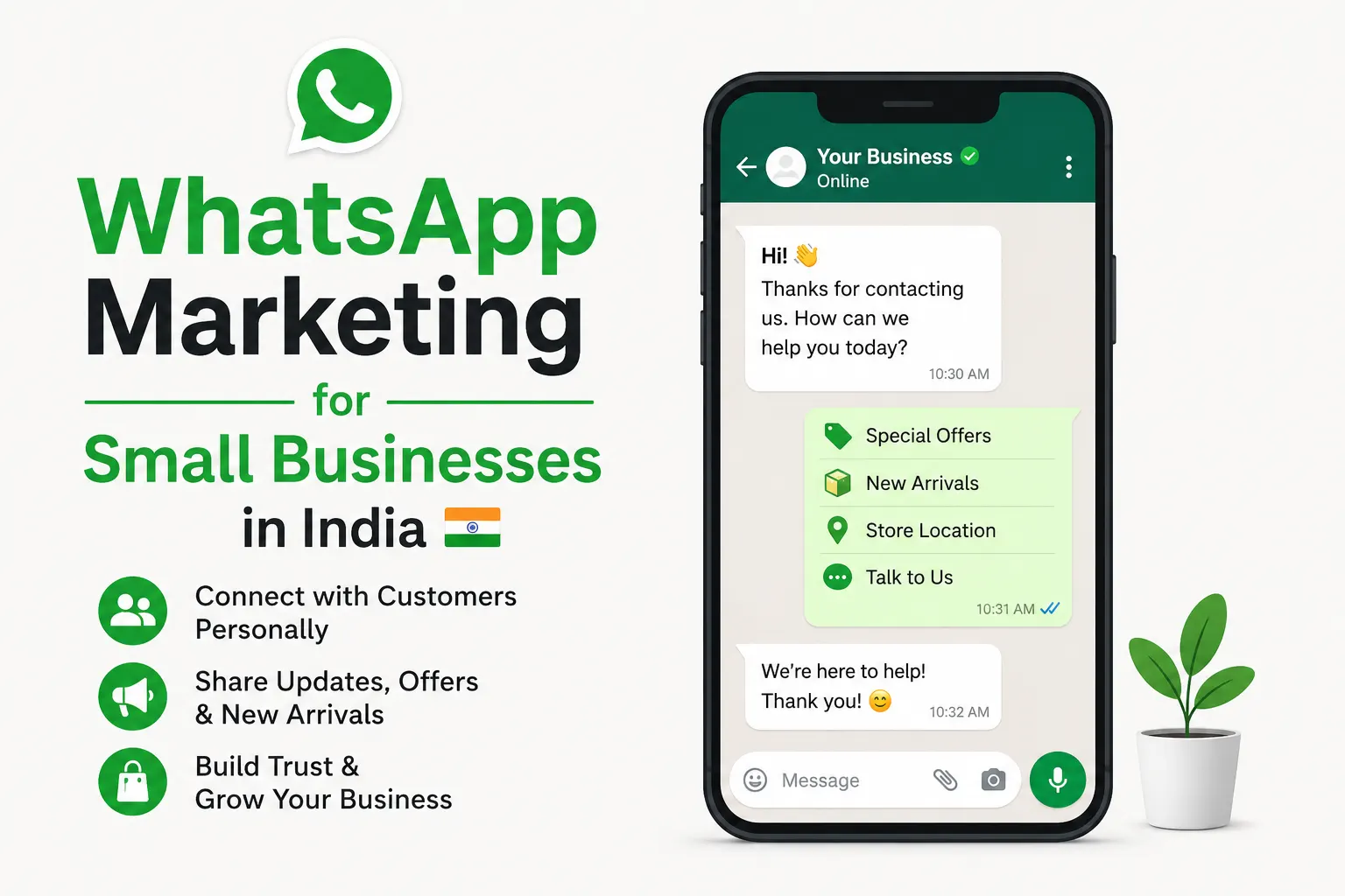 WhatsApp Marketing for Small Businesses in India: The Complete 2026 Guide