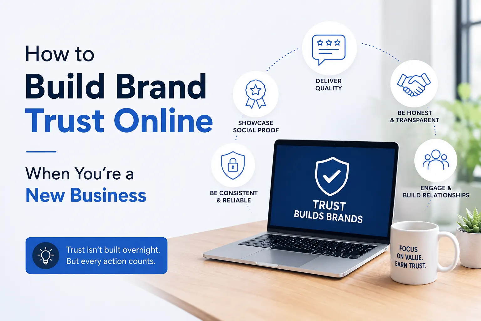 How to Build Brand Trust Online When You’re a New Business