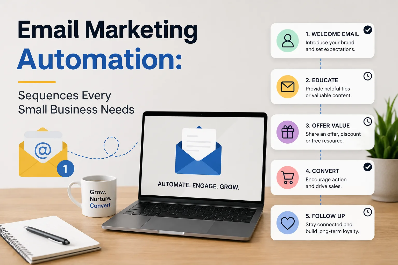 Email Marketing Automation: Sequences Every Small Business Needs