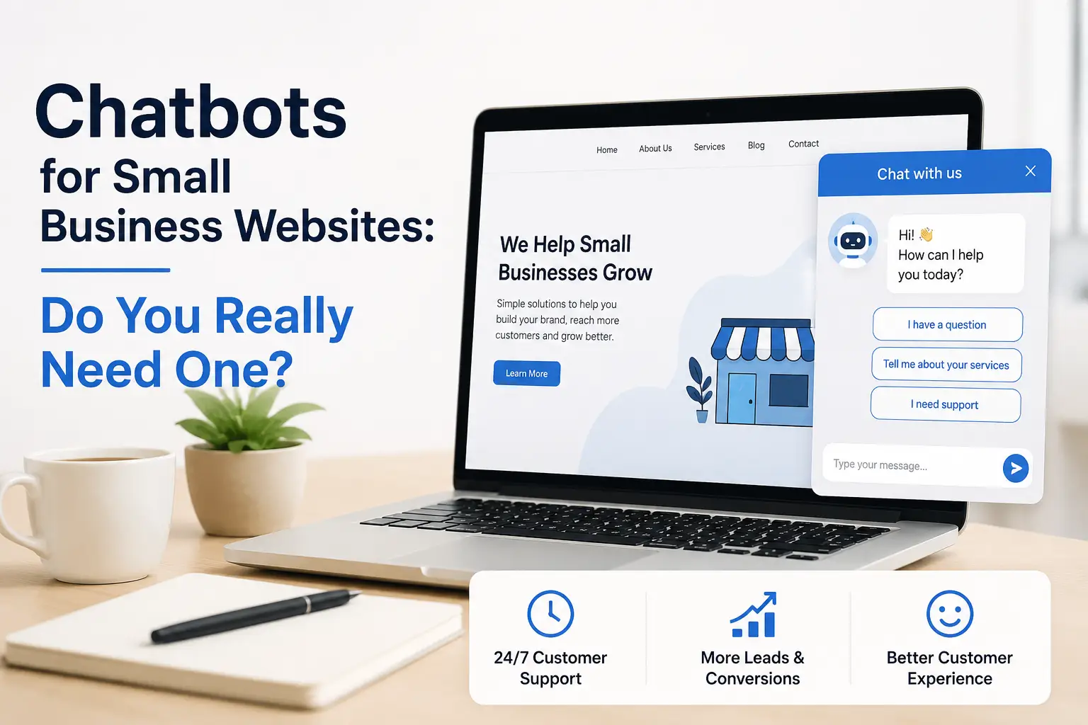 Chatbots for Small Business Websites: Do You Really Need One?