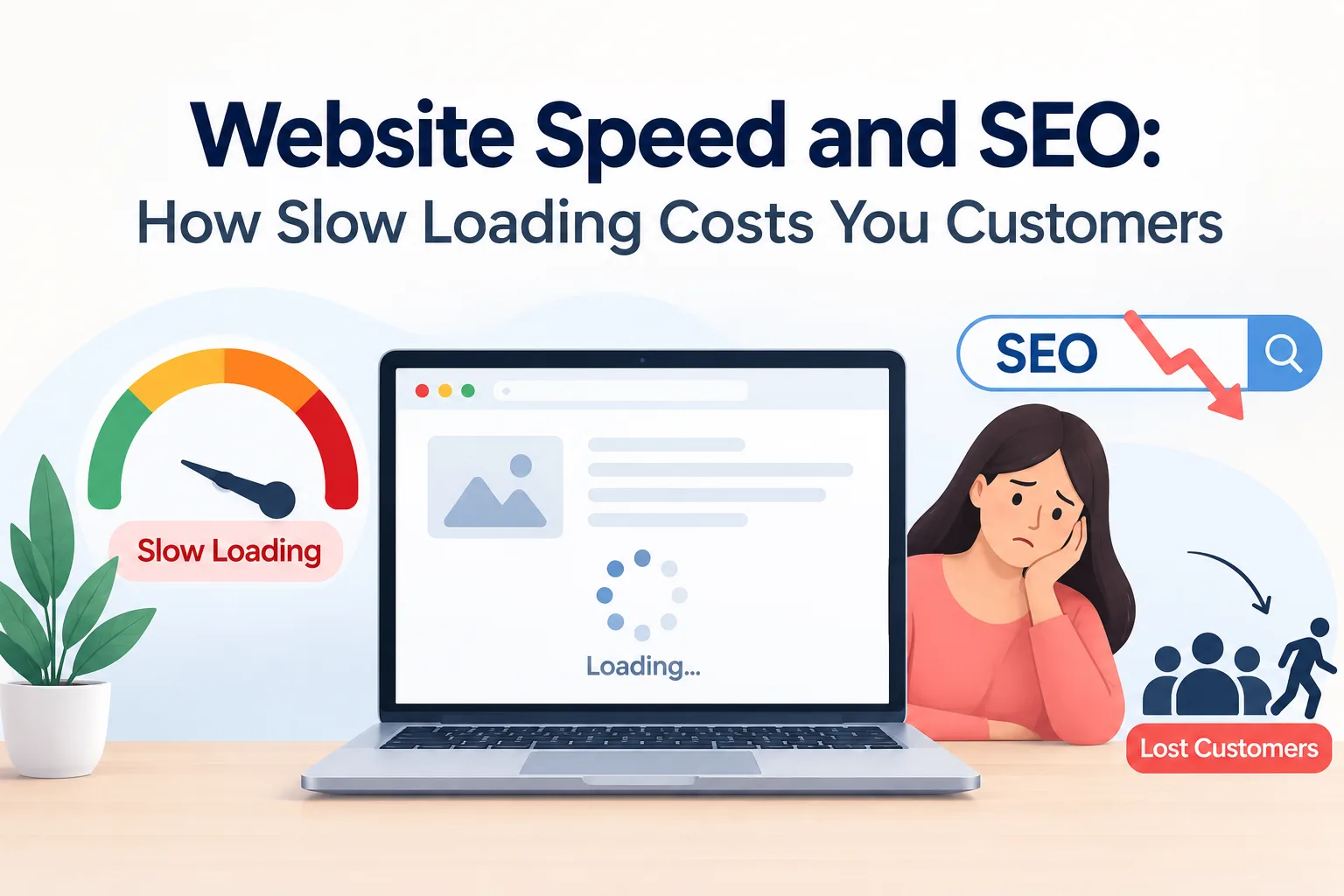 Website Speed and SEO: How Slow Loading Costs You Customers